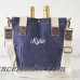 Cathys Concepts Personalized Waxed Canvas Wine Tote YCT4595